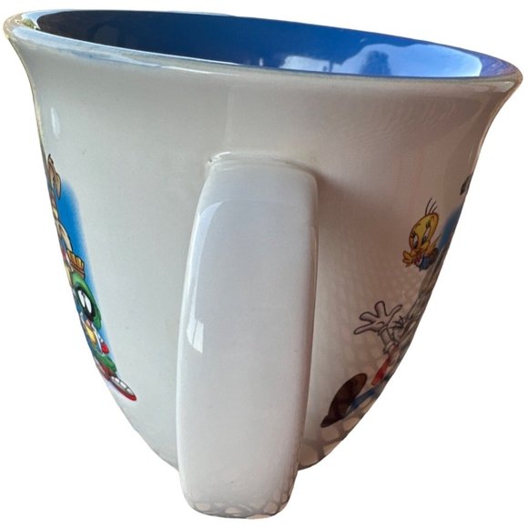 Vintage 1999 Warner Bros. Studio Store Looney Tunes Ceramic Mug 16 oz. (READ) - Picture 3 of 11